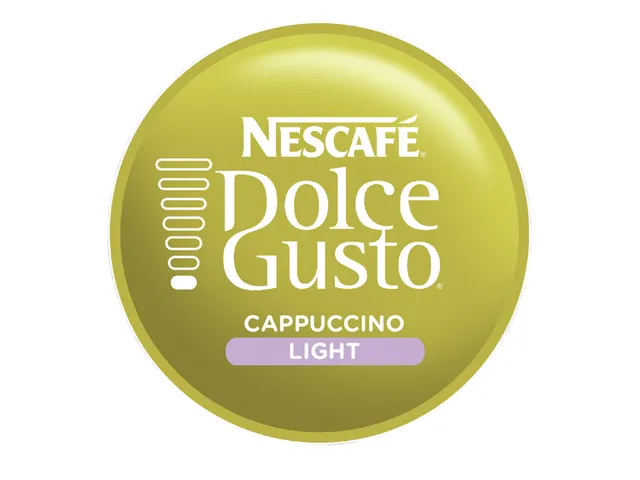 Koffiecups Dolce Gusto cappuccino light 16 stuks voor 8 kopjes