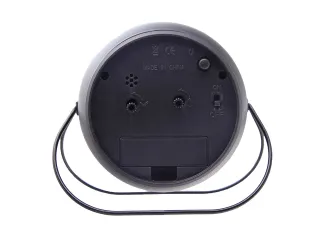 Wekker NeXtime Bubble alarm clock 11x8cm zwart metaal - 7