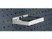 bac p. plaque de rangement perforée HxlxP 39x154x89mm