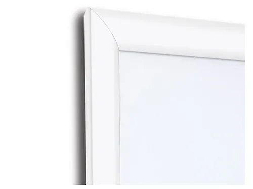 Kliklijst Seco A1 wit 25mm Aluminium frame, anti-glans PVC voorkant