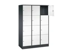 grootvolume-lockersysteem,HxBxD 1950x1220x500mm,3x4vakken,cil.-slot