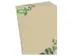 Papier avec motif Sigel Ecucalyptus A4 motif double-face papier herbe