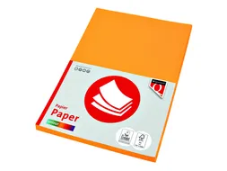 Kopieerpapier Quantore Colour A4 160gr diepgeel 50 vel