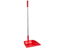 Vikan 56624 Hygiene Stofblik Met Steel 75cm Rood
