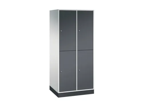 grootvolume garderobekast,HxBxD 1950x820x600mm,2x2vak.,vak B 360mm