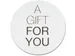 Etiket op rol diameter 39 mm 500 stuks A Gift For You