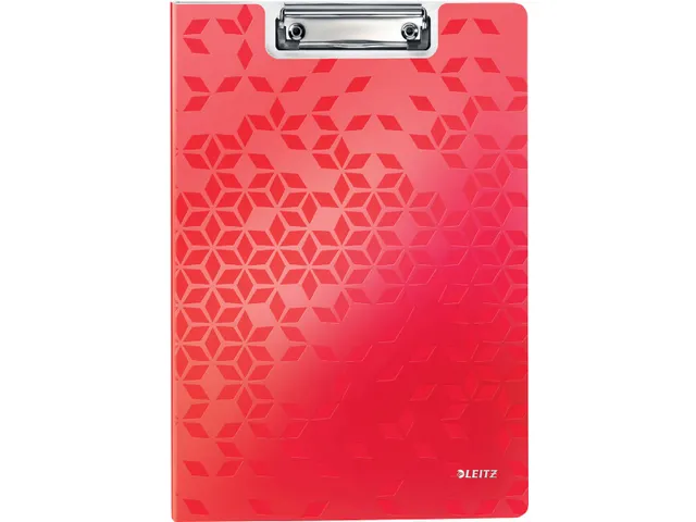 WOW klemmap met omslag, ft A4, rood