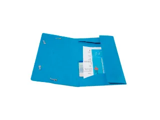 Elastomap 1928 met 3 kleppen ft DL Assorti kleuren karton - 10