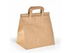Bag fold bag paper brown "medium" 240x170x290mm 250 stuks