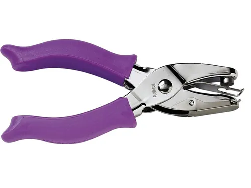 Handpuncher Fiskars M circle 1/8 inch met SoftGrip paars