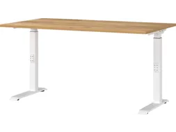 In hoogte verstelbaar bureau,HxBxD 680-910x1400x800mm