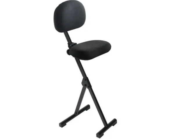 Stahulp,In-/Uitklapbaar,Zitting Stof Zwart