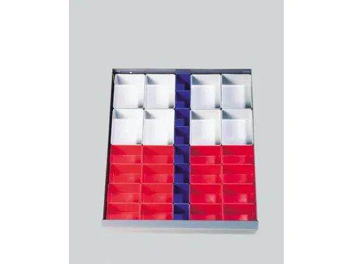 Kunststofbakjes Ter Ladeindeling H 54Mm Voor Kast B 500/930Mm