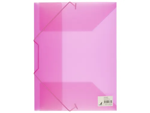 Elastomap Kangaro A4 PP transparant roze