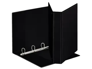 Presentatie Ringband Esselte 4 Rings A4 20Mm D-Mech Deluxe Zwart - 1