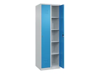 wasgoedverdeelkast,HxBxD 1850x600x500mm,vak B 300mm,cilinderslot - 2