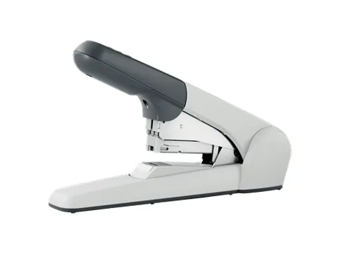 Blokhechter Leitz 5552 Heavy Duty Flat Clinch 60vel zilvergrijs