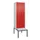 locker voor scheiding van kleding,HxBxD 2120x600x815mm,2vak