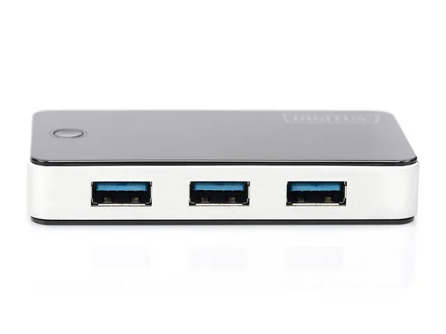 USB 3.0 Hub 4-poorts zwart