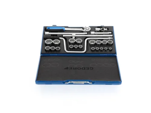 D 19 TMU-10 Dopsleutelset 1/2 inch 25-delig UD 10-32mm
