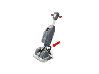 Vuilwaterslang 600mm t.b.v. 244NX Zwart - 1
