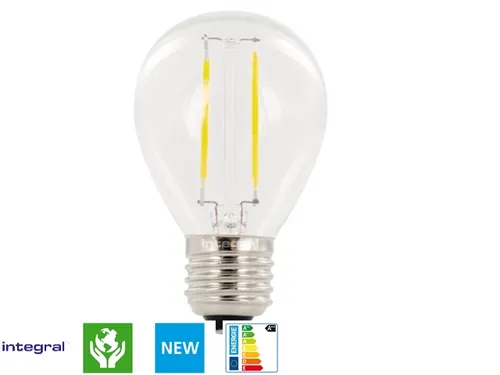 Ledlamp Integral E27 2700K warm wit 2W 250lumen
