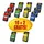 Indextabs Post-it 680 25.4x43.2mm 10+2 gratis assorti 50 tabs per disp