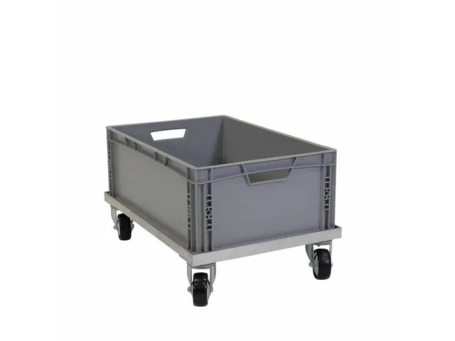 aluminium transportwagen,draagverm. 150kg,laadvl. LxB 600x400mm