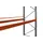 doorschuifbeveiliging,B 2700mm,oversteek 50mm,staal,RAL2004