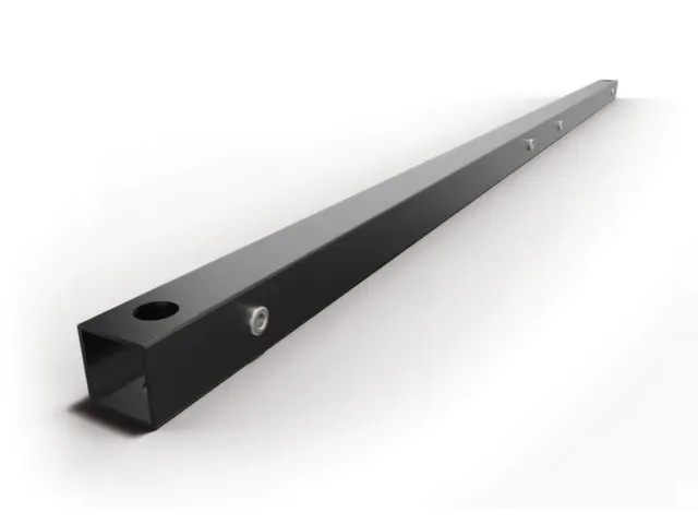 dwarsverbinder v. geperf./sleufplaten,B 1000mm,antraciet,staal
