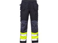 Werkbroek 2074 ATHS Geel/marine, Maat 58