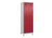 locker voor scheiding van kleding,HxBxD 1950x600x500mm,2vak