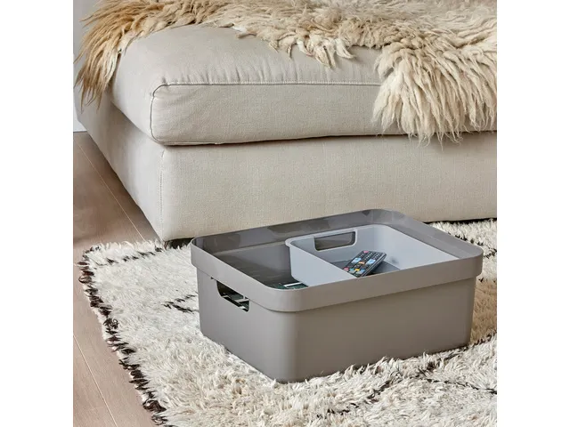 Sigma Home tray maat S lichtgrijs - buitenmaten 24,4x16,1x4,4cm