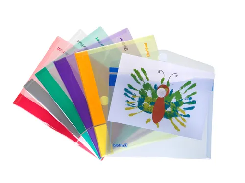 Enveloptas Djois Color Collection A5 horizontaal assorti