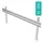 Viewlite Toolbar Bureaurail 702 Zilver Wit