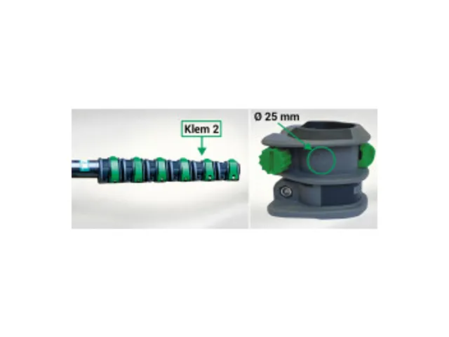 Unger nLITE SmartLock klem voor element 2 Ø25mm