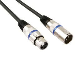 XLR-Kabel - XLR Mannelijk Naar XLR Vrouwelijk - 3m - Zwart