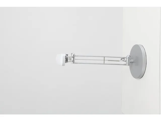 Trek LED-bureaulamp 6W wit dubbele knikarm