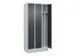 armoire vestiaire noir et blanc,HxlxP 1950x900x500mm,3compart.