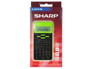 Calculator Sharp EL531THGR zwart-groen wetenschappelijk - 3