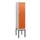 locker,HxBxD 1950x400x500mm,1vak,vak B 400mm,draaigrendel
