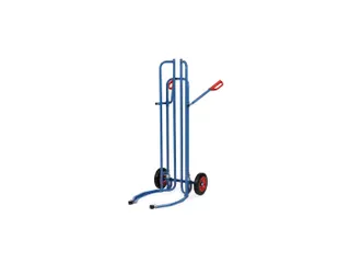 Banden steekwagen 2034A met aanlooprollen 200kg RAL5007 - 1