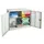 Kast Met Openslaande Deuren 900x1000x500mm 2legborden Staal