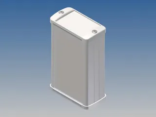 Aluminium Behuizing - WIT - 100x59.9x30.9mm - 1