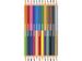 kleurpotlood Eberhard Faber 2-zijdig gekleurd etui 12 stuks 24 kleuren - 1