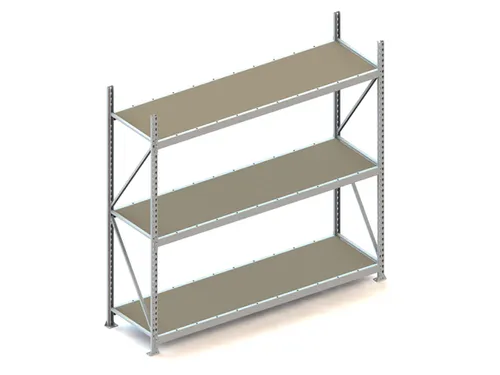 Breedvakstelling Basisveld 2200x2200x650mm 3 Houten Legborden 600kg