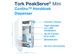 Dispenser Tork PeakServe Continuous mini 552550 handdoek wit
