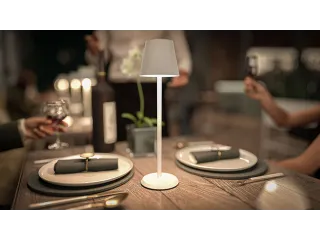 Securit Tafellamp Feline LED Wit oplaadbaar USB dimbaar - 10