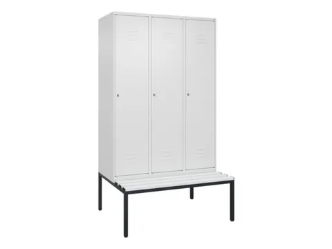 locker voor scheiding van kleding,HxBxD 2120x1200x815mm,3vak
