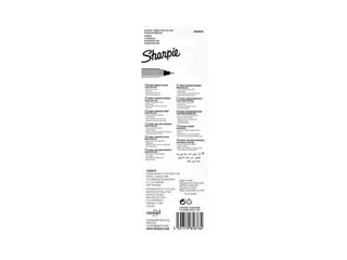 Viltstift Sharpie Ultrafijn rond 0.5mm blister à 2 stuks Zwart - 3